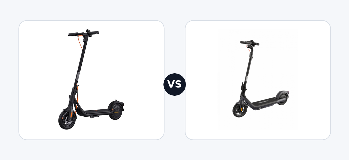 Segway Ninebot F2 Pro E ·vs· Segway Ninebot KickScooter E2 PRO E
