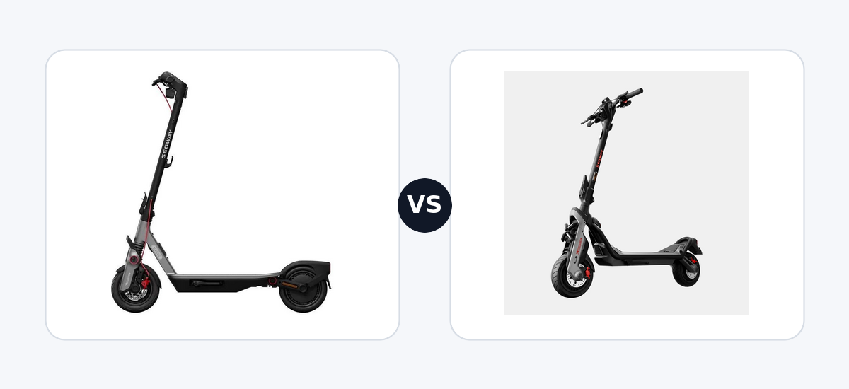 Segway Ninebot F3 E ·vs· Segway Superscooter GT3 Pro