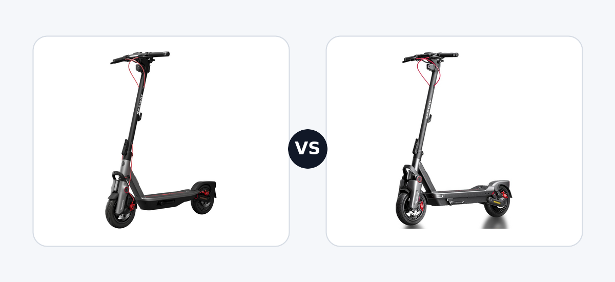 Segway Ninebot F3 Pro ·vs· Segway Ninebot MAX G3 E