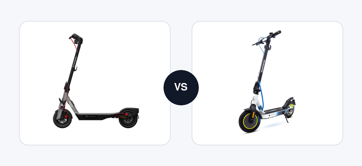 Ninebot F3 Pro E VS Z-One 2 Gray