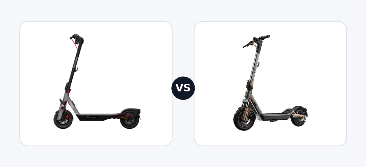 Segway Ninebot F3 Pro E ·vs· Xiaomi Electric Scooter 6 Max