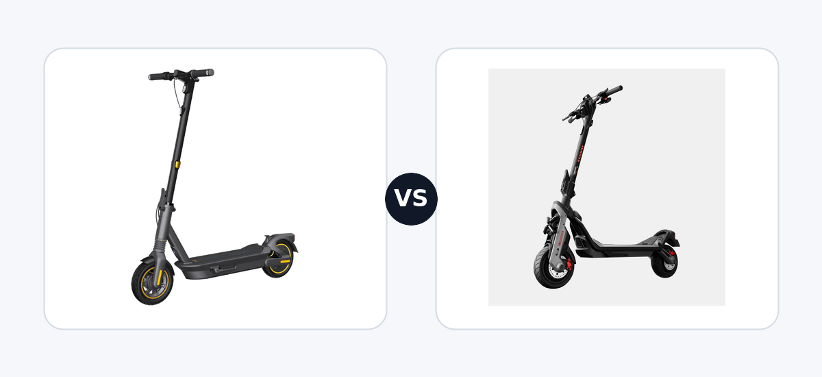 Segway Ninebot max G2 DE ·vs· Segway Superscooter GT3 Pro