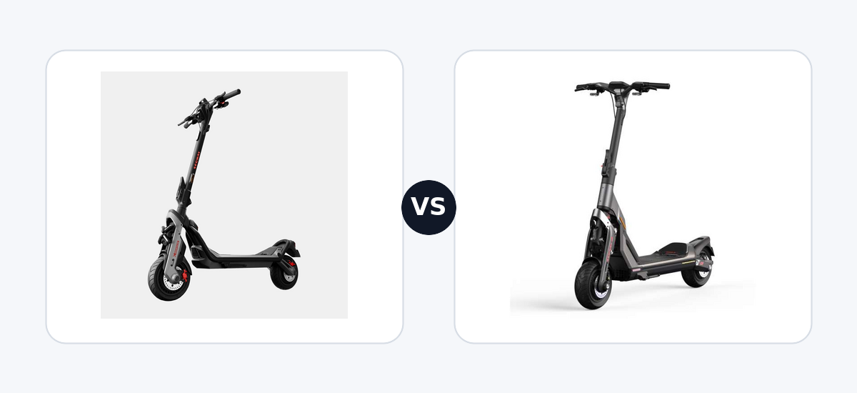 Segway Superscooter GT3 Pro · vs · Segway GT1 E