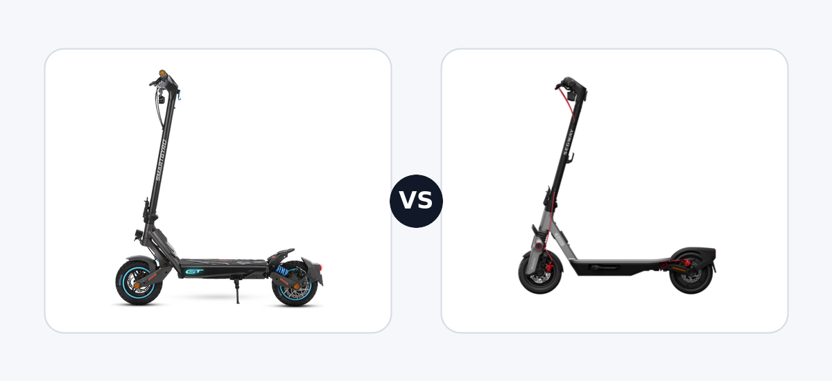 Smartgyro Rockway GT · vs · Segway Ninebot F3 Pro E