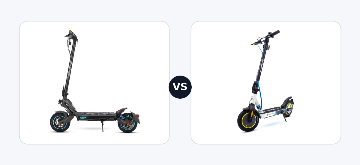 Smartgyro Rockway GT ·vs· Smartgyro Z-One 2 Gray