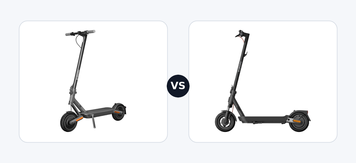 Xiaomi Electric Scooter 4 Ultra ·vs· Xiaomi Electric Scooter 5 Pro DE