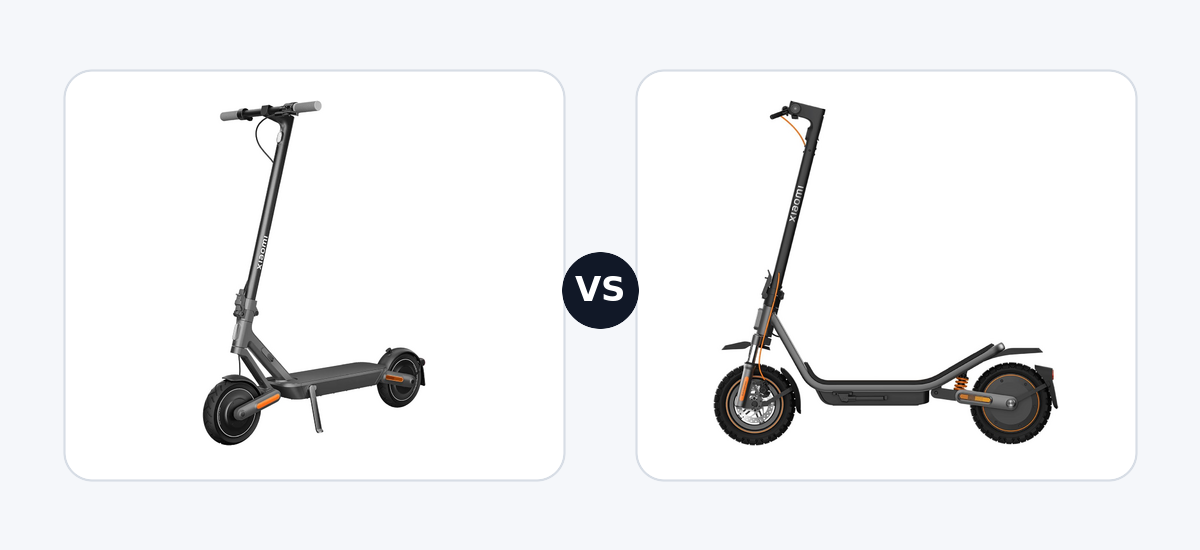 Xiaomi Electric Scooter 4 Ultra ·vs· Xiaomi Electric Scooter 6 Pro