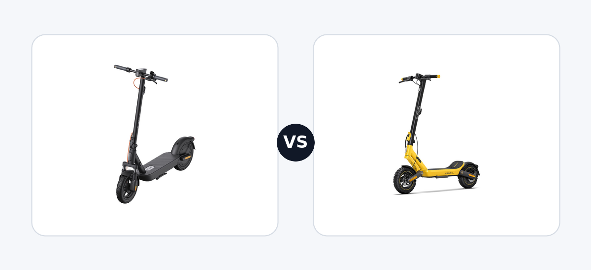 Xiaomi Electric Scooter 5 Plus · vs · Xiaomi Electric Scooter 6 Ultra