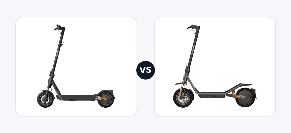 Xiaomi Electric Scooter 5 Pro DE ·vs· Xiaomi Electric Scooter 6 Pro