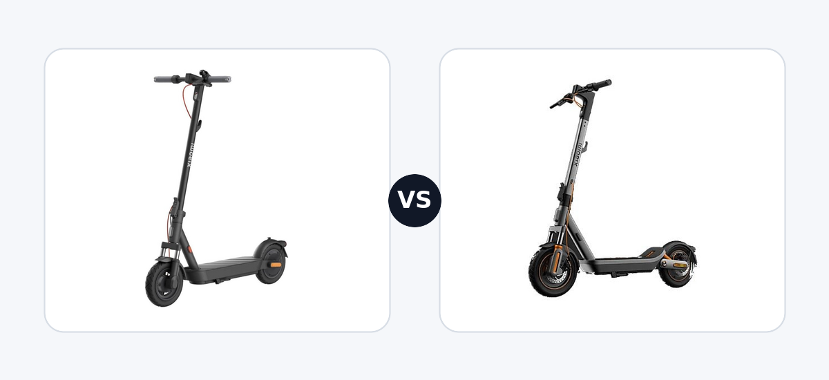 Xiaomi Electric Scooter 5 ·vs· Xiaomi Electric Scooter 6 max DE