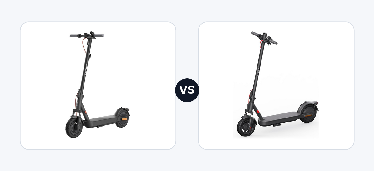 Xiaomi Electric Scooter 5 ·vs· Xiaomi Elite