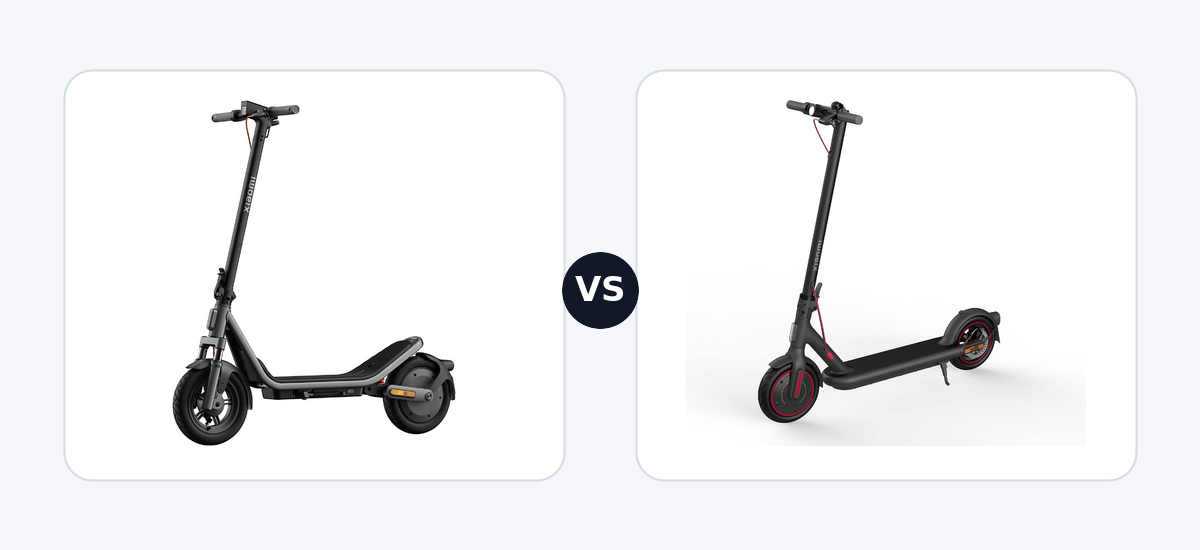 Xiaomi Xiaomi Electric Scooter 6 · vs · Xiaomi Electric Scooter 4 Pro