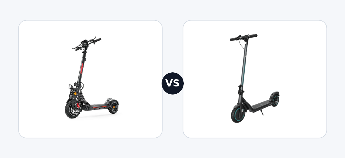 Backfire M8 Rover ·vs· Cecotec D20E Connected