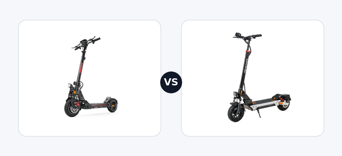 Backfire M8 Rover ·vs· Kukirin M4 Max
