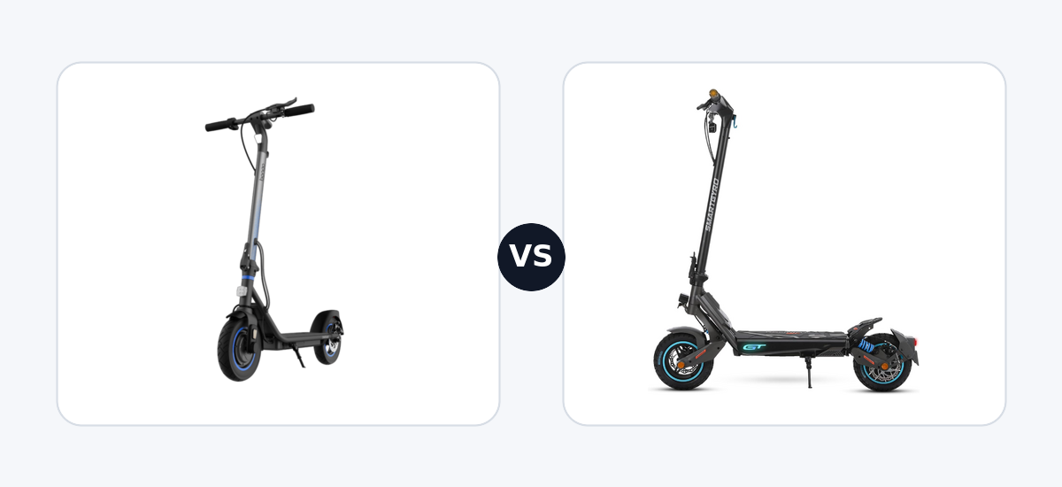 Cecotec Bongo D20 XL Connected · vs · Smartgyro Rockway GT