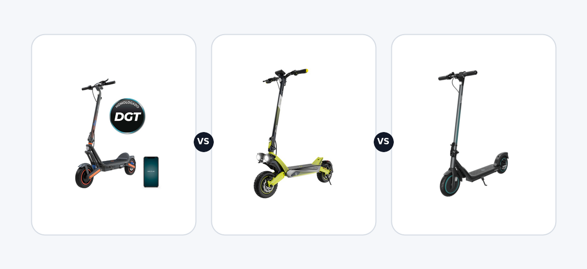 Cecotec Bongo GS65 ·vs· Cecotec Bongo V55 2x2 Connected ·vs· Cecotec D20E Connected