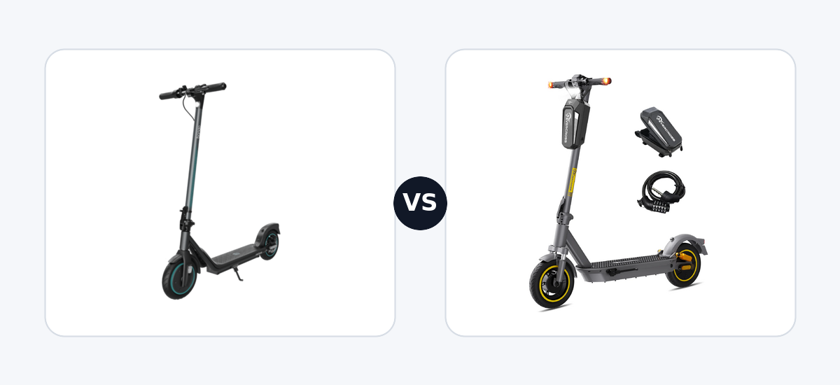 Cecotec D20E Connected ·vs· Evercross EV10S MAX