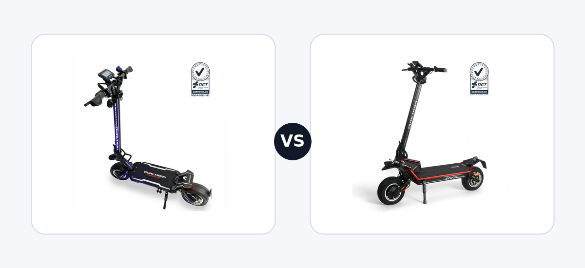 Dualtron Achilleus Limited ·vs· Dualtron Sonic Alien 72V