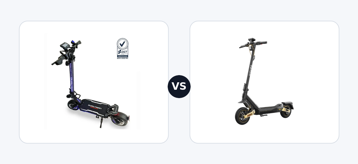 Dualtron Achilleus Limited ·vs· Navee ST5 Max EU