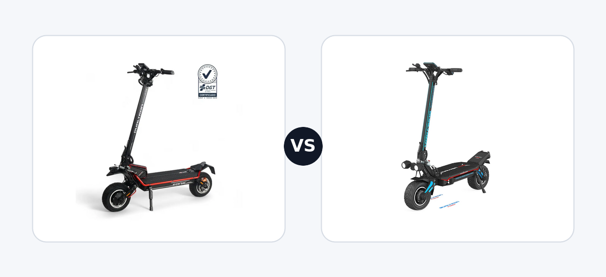 Dualtron Sonic Alien 72V ·vs· Dualtron Storm Limited