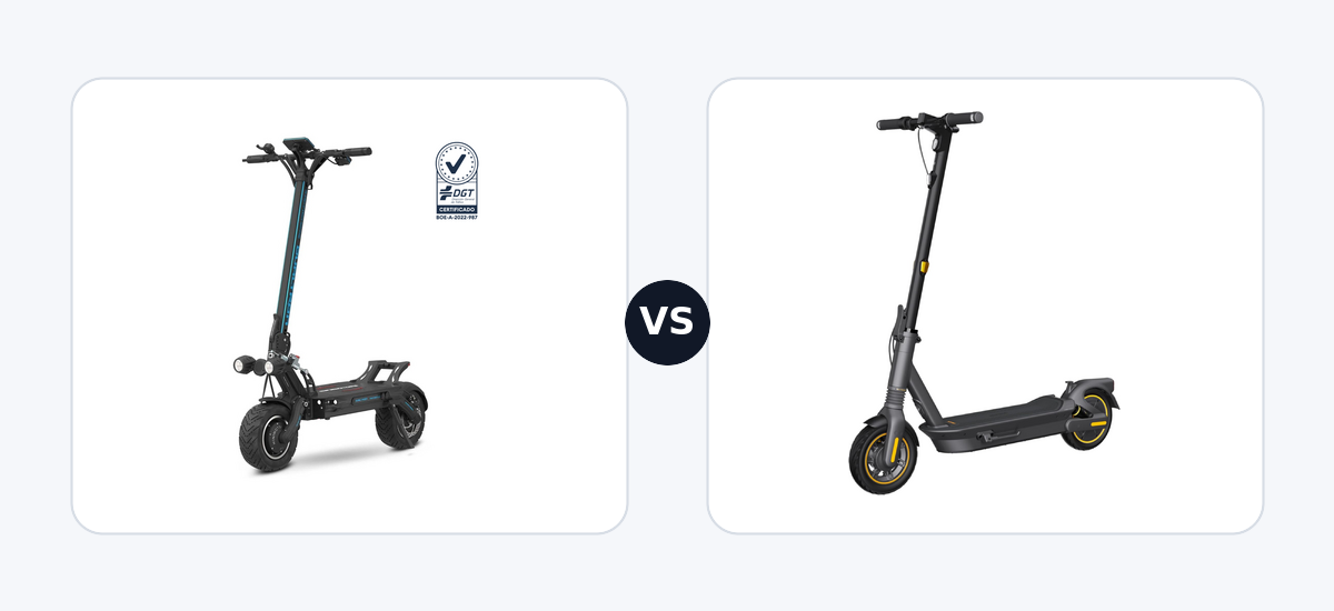 Dualtron Thunder 3 72V DGT ·vs· Segway Ninebot max G2 DE