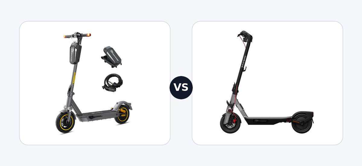 Evercross EV10S MAX ·vs· Segway Ninebot F3 E