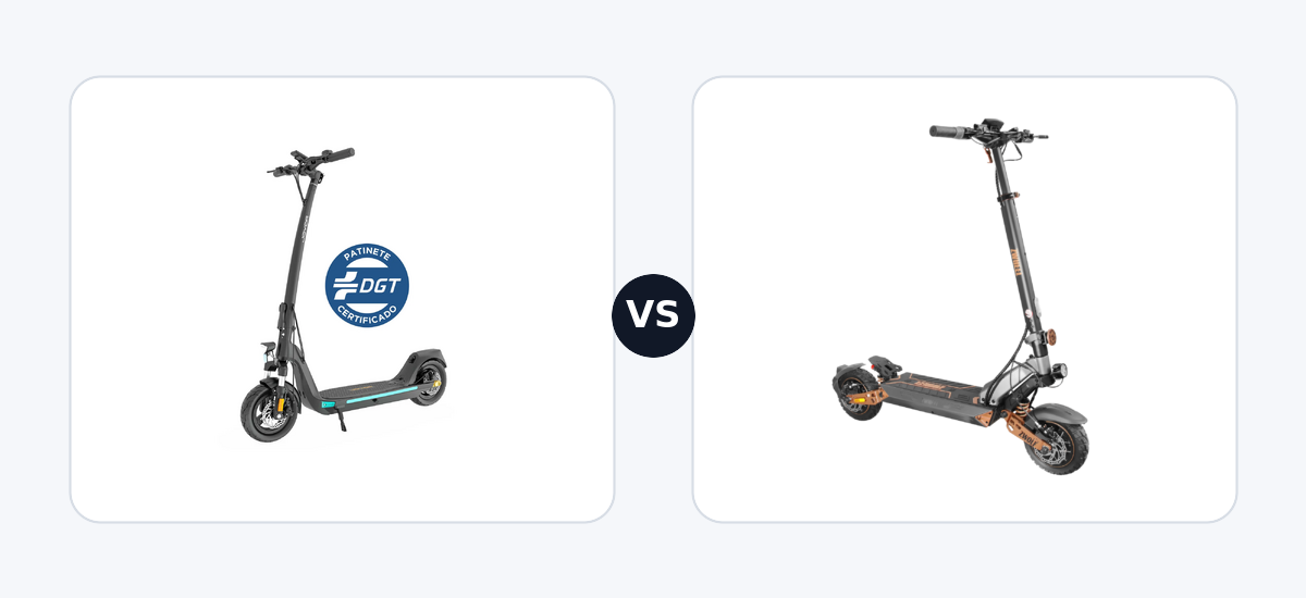 Joyor C10 DGT ·vs· Zwheel ZWolf Duo
