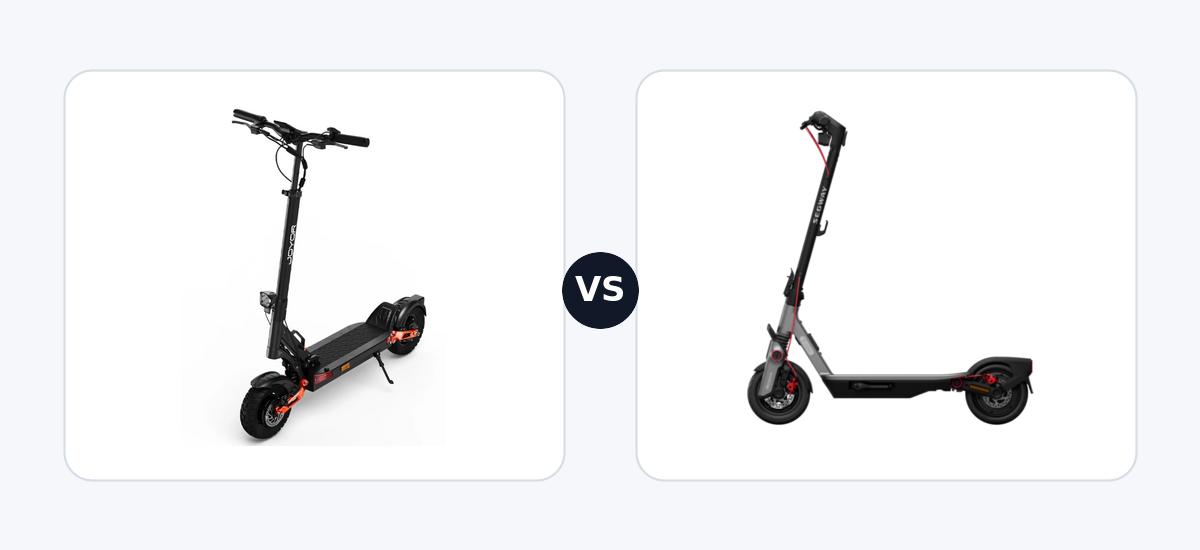 Joyor T-PRO DGT · vs · Segway Ninebot F3 Pro E