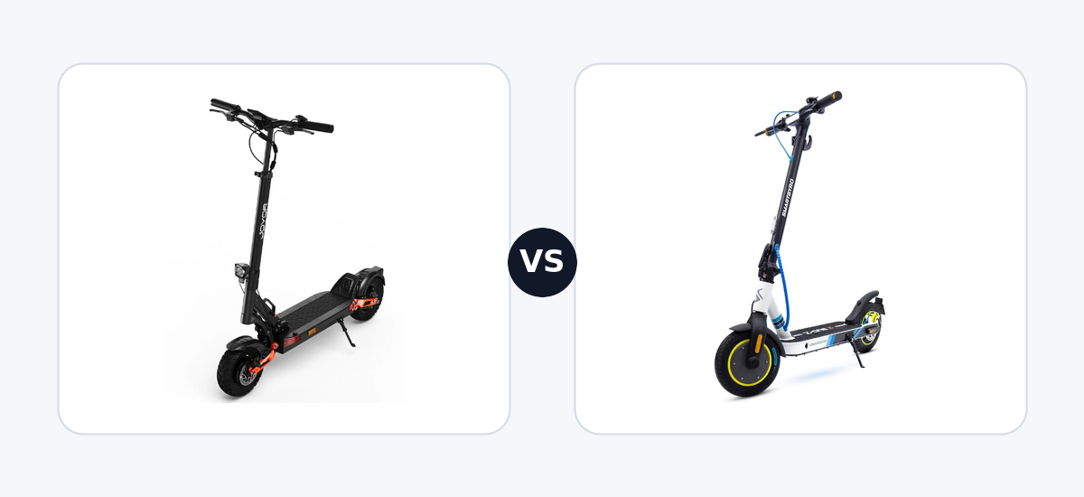 Joyor T-PRO DGT · vs · Smartgyro Z-One 2 Gray
