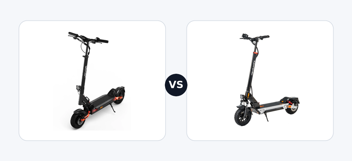 Joyor T-PRO DGT ·vs· Kukirin M4 Max