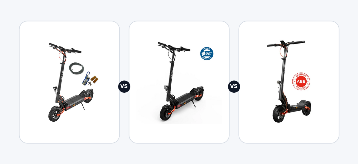 Joyor T6 ·vs· Joyor T6d DGT ·vs· Joyor T6e ABE