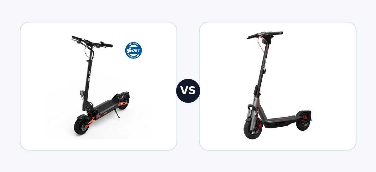 Joyor T6d DGT ·vs· Segway Ninebot F3 Pro D