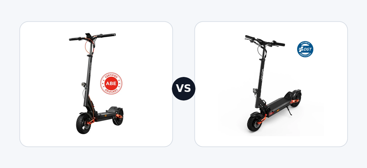 Joyor T6e ABE · vs · Joyor T6d DGT