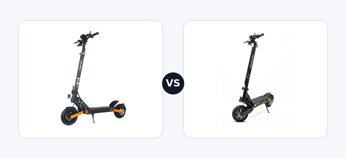 Kukirin G2 DGT · vs · Smartgyro CROSSOVER DUAL MAX 2
