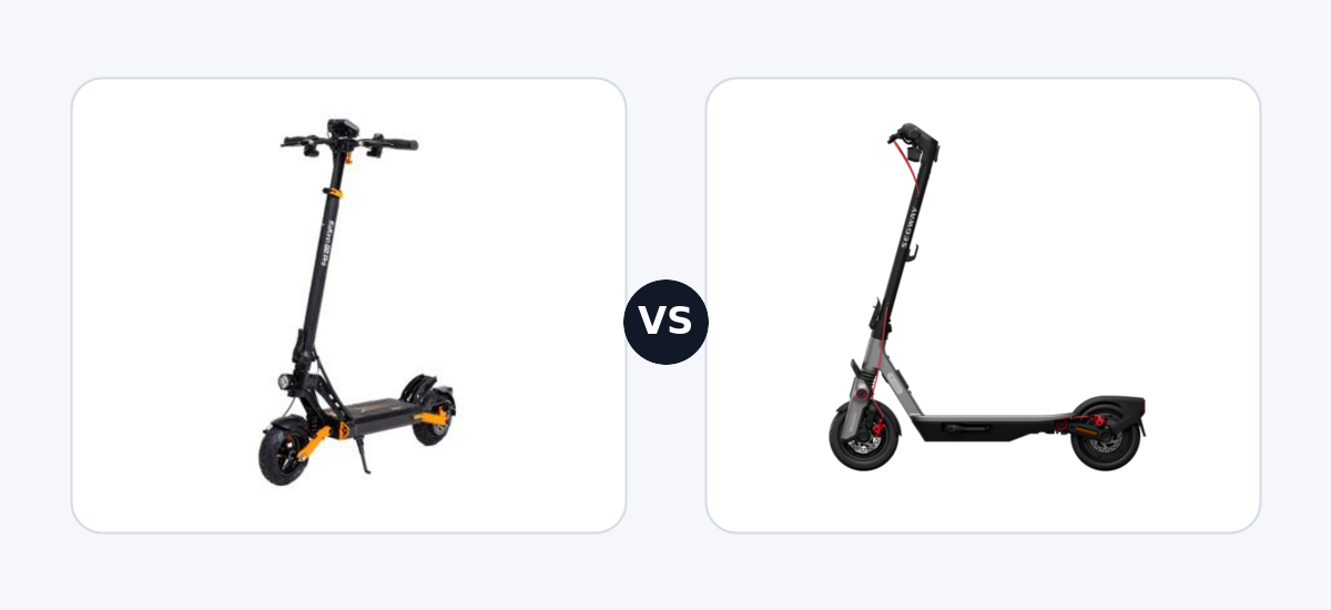 Kukirin G2 Pro ·vs· Segway Ninebot F3 Pro E