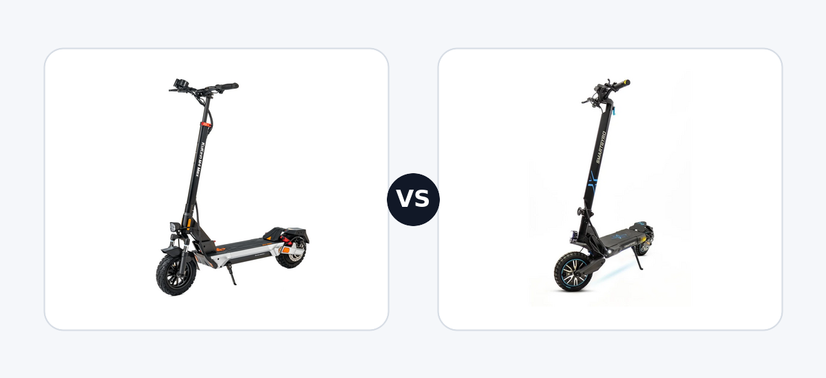 Kukirin M4 Max ·vs· Smartgyro CROSSOVER DUAL MAX 2