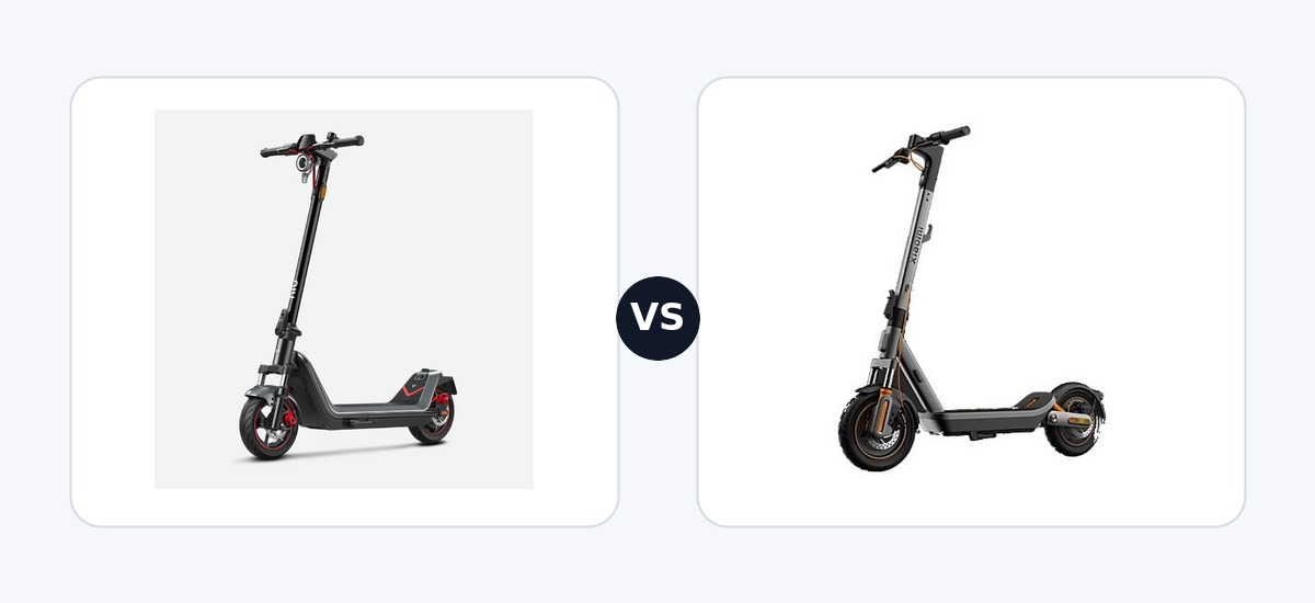 Niu KQi 300X ·vs· Xiaomi Electric Scooter 6 max DE