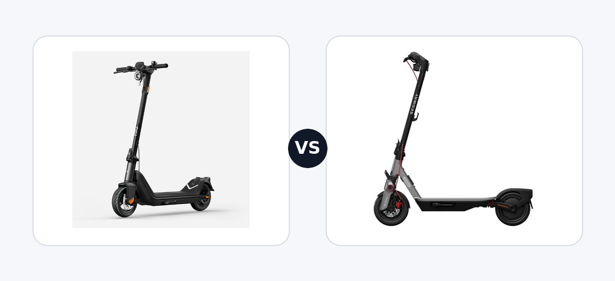 Niu KQi3 Pro ·vs· Segway Ninebot F3 E