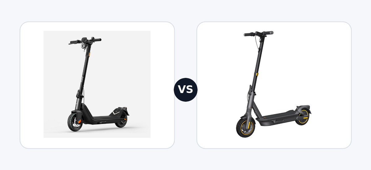 Niu KQi3 Pro ·vs· Segway Ninebot max G2 DE