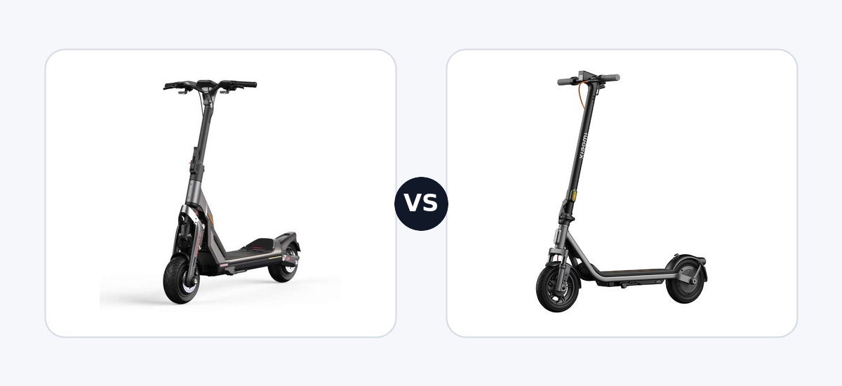 Segway GT1 E · vs · Xiaomi Electric Scooter 6 Lite