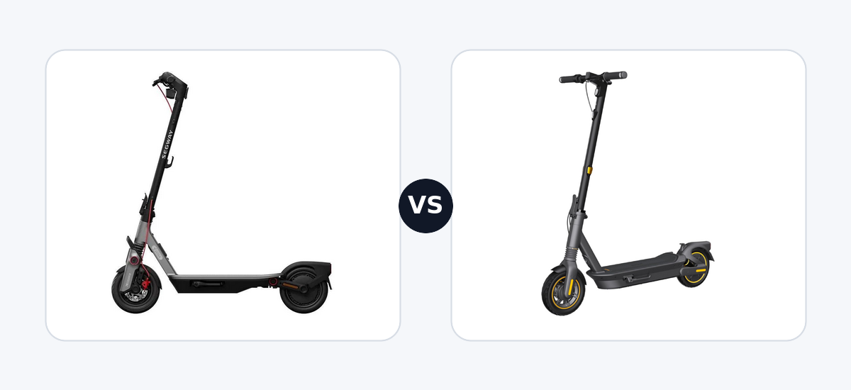 Segway Ninebot F3 E ·vs· Segway Ninebot max G2