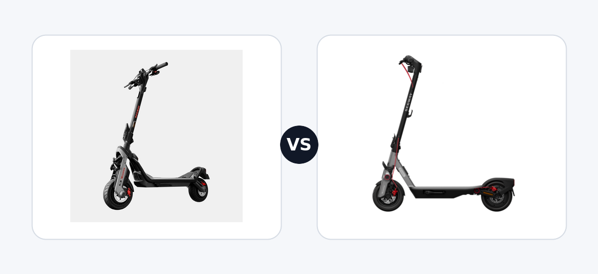 Superscooter GT3 Pro VS Ninebot F3 Pro E