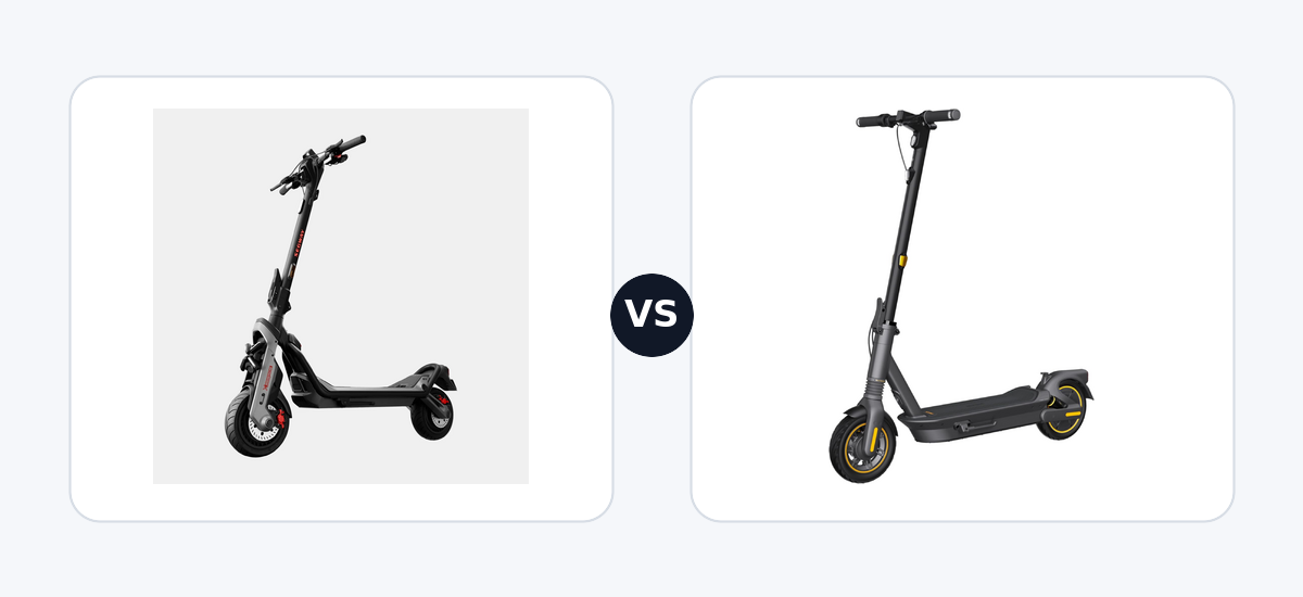 Segway Superscooter GT3 Pro · vs · Segway Ninebot max G2