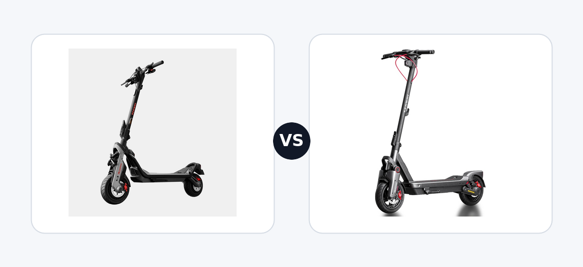 Segway Superscooter GT3 Pro · vs · Segway Ninebot MAX G3 D