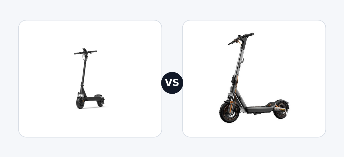 vmax VX4 ST ·vs· Xiaomi Electric Scooter 6 max DE