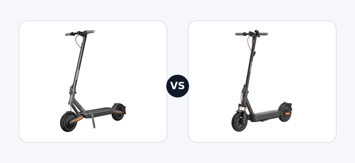Xiaomi Electric Scooter 4 Ultra ·vs· Xiaomi Electric Scooter 5 DE