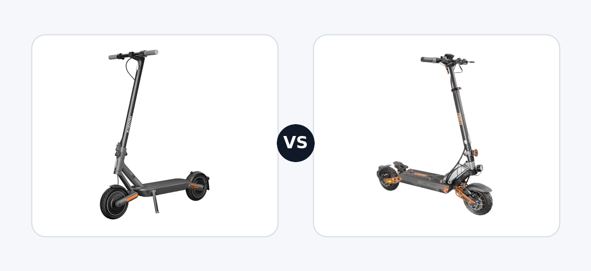 Xiaomi Electric Scooter 4 Ultra ·vs· Zwheel ZWolf Duo
