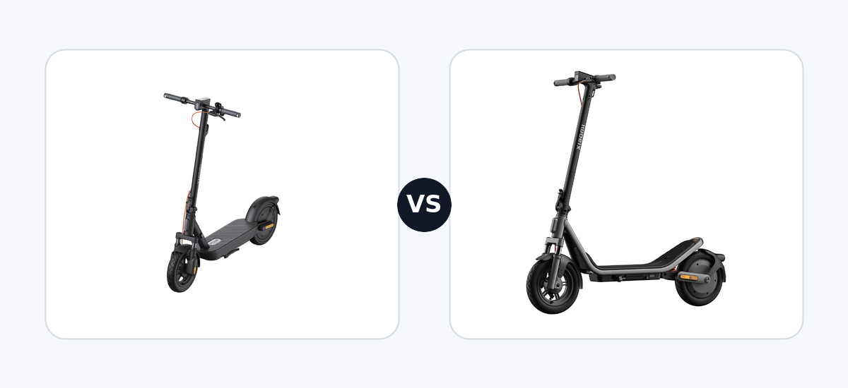 Xiaomi Electric Scooter 5 Plus · vs · Xiaomi Xiaomi Electric Scooter 6