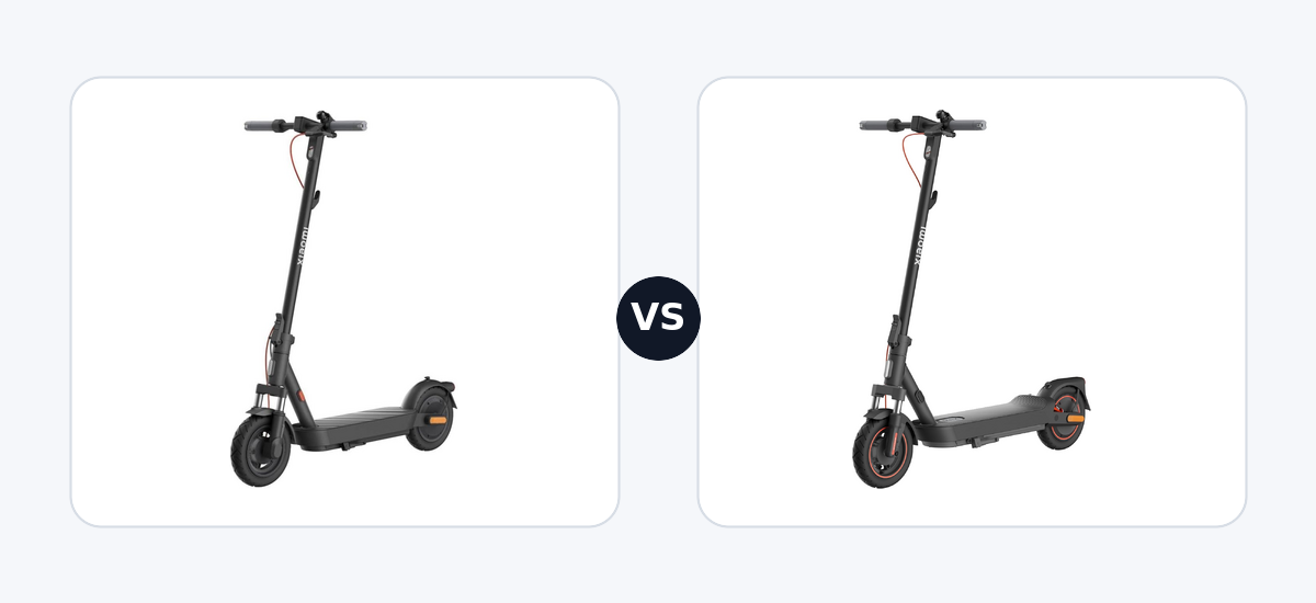 Xiaomi Electric Scooter 5 ·vs· Xiaomi Electric Scooter 5 Max