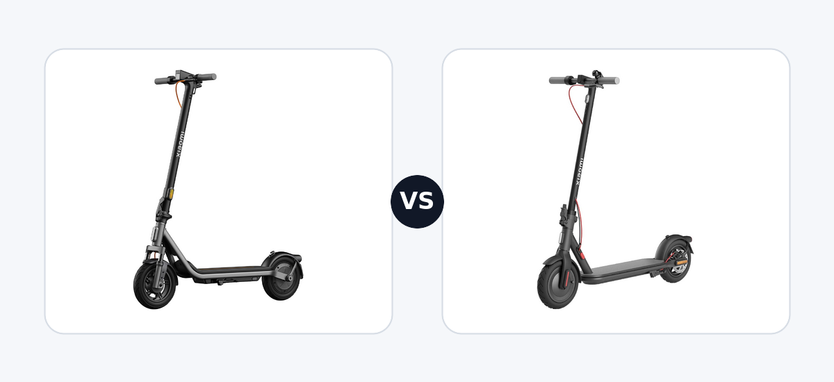Xiaomi Electric Scooter 6 Lite · vs · Xiaomi Electric Scooter 4